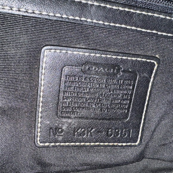 Coach Elegant Black and Gray Designer Women's Bag Set - Picture 7 of 7